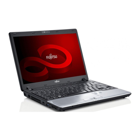 Fujitsu LifeBook P702 User manual