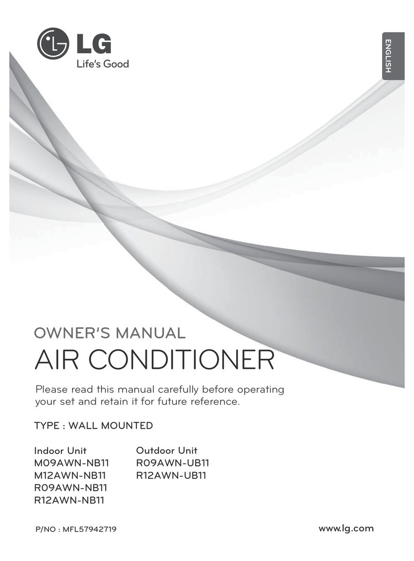 LG M09AWN-NB11 User manual