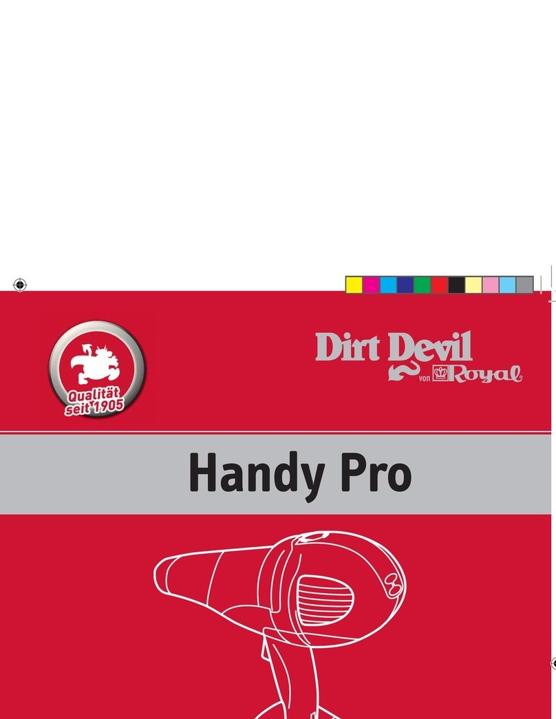Dirt Devil Handy Pro User manual