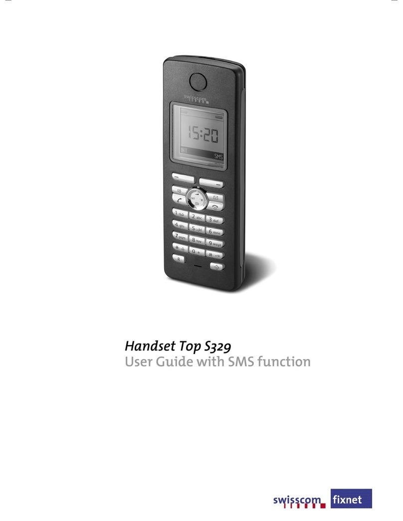 Swisscom Handset Top S329 user guide