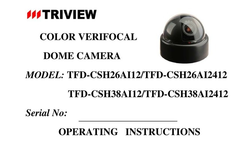TRIVIEW TFD-CSH26AI12 User manual