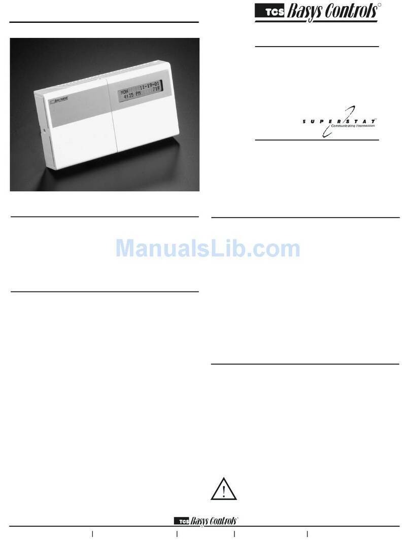TCS Basys Controls SZ1017a User manual