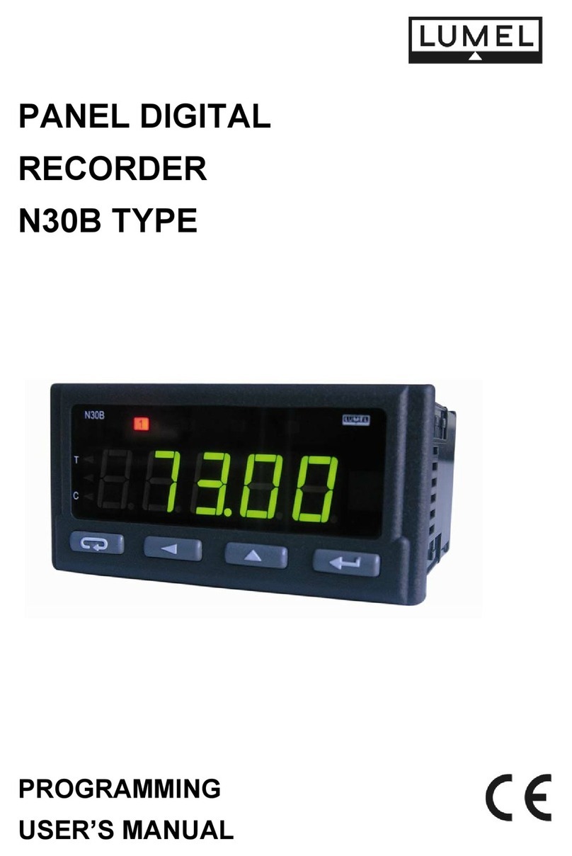 Lumel N30B TYPE user manual