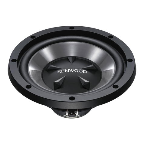 Kenwood KFC-W112S User manual