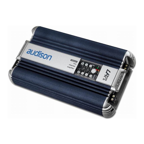 Audison LRX2 150 owner's manual
