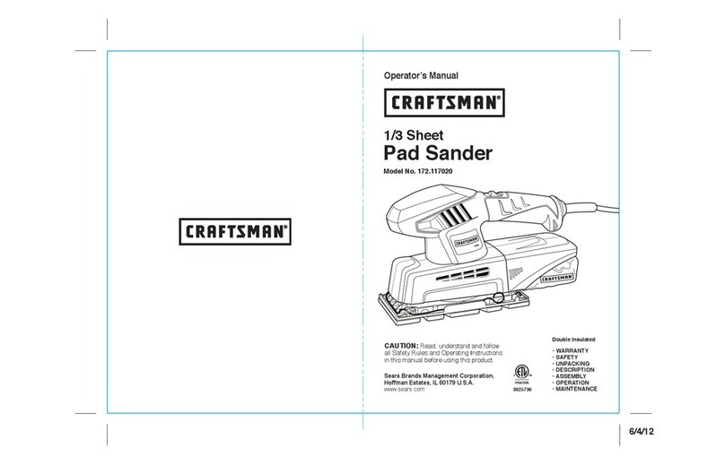 Craftsman 172.117020 User manual