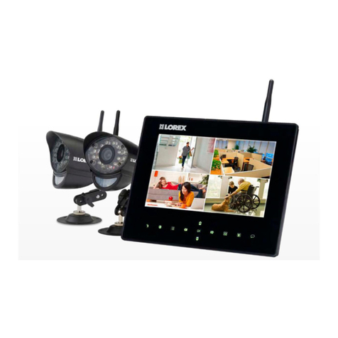 Lorex WIRELESS HOME MONITORING SYSTEM User manual