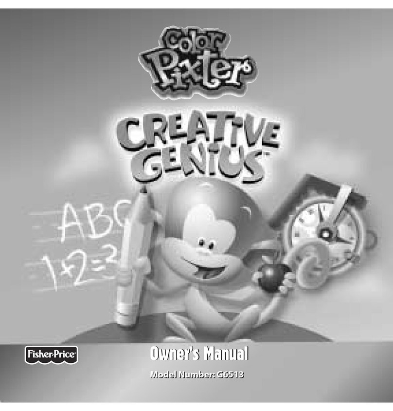 Fisher-Price Creative Genius owner's manual Fisher-Price Creative Genius owner's manual