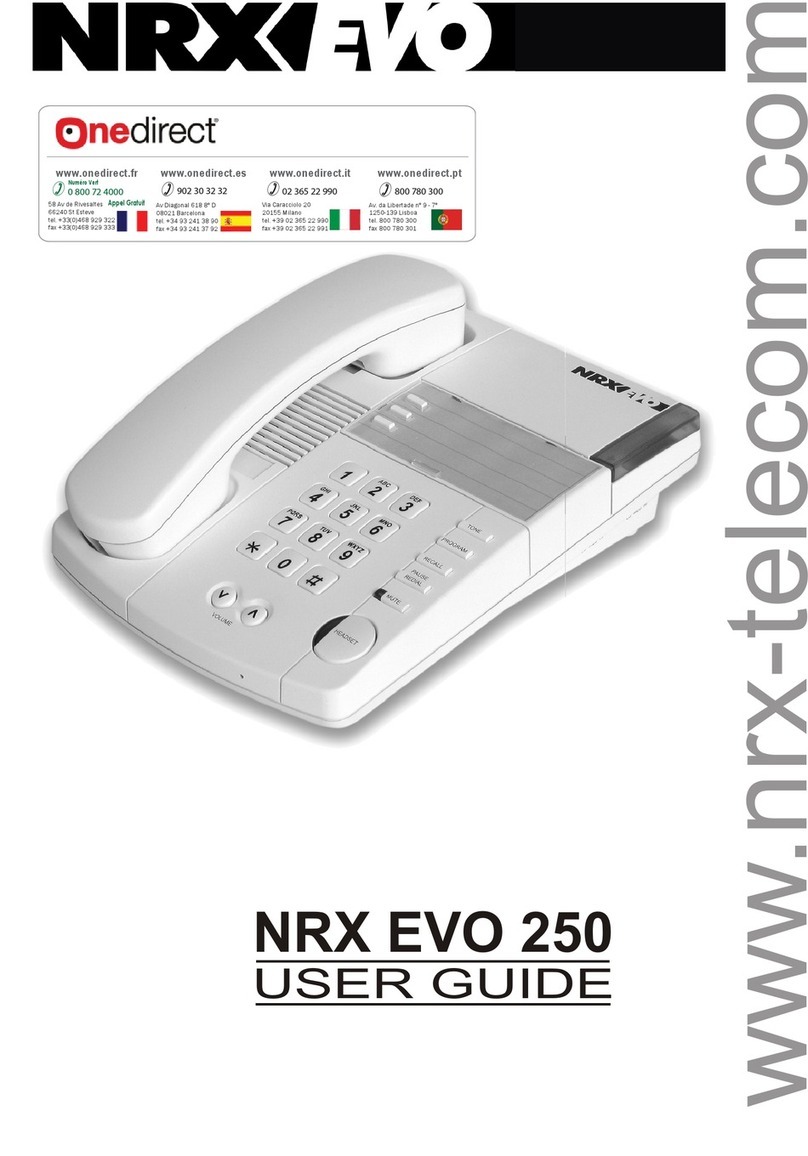 Trojan Telecom NRX EVO 250 User manual