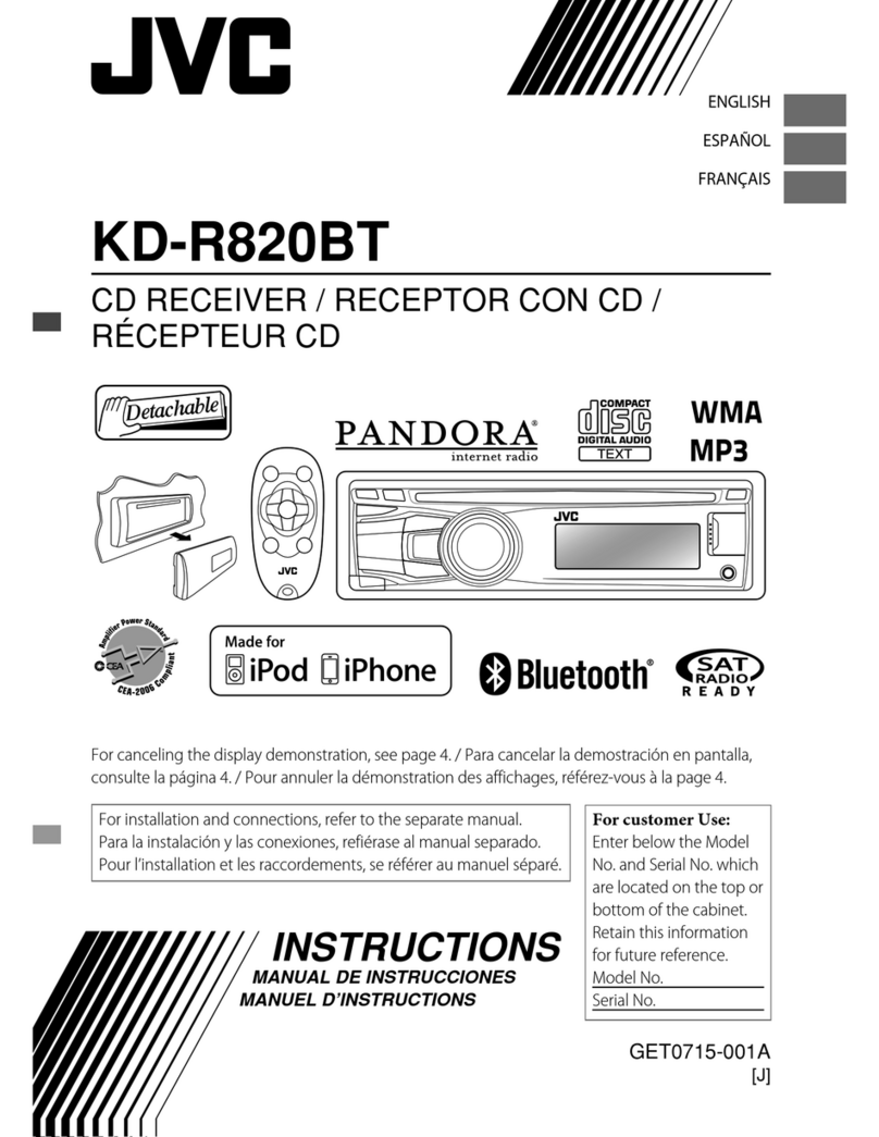 JVC KD-R820BT instructions