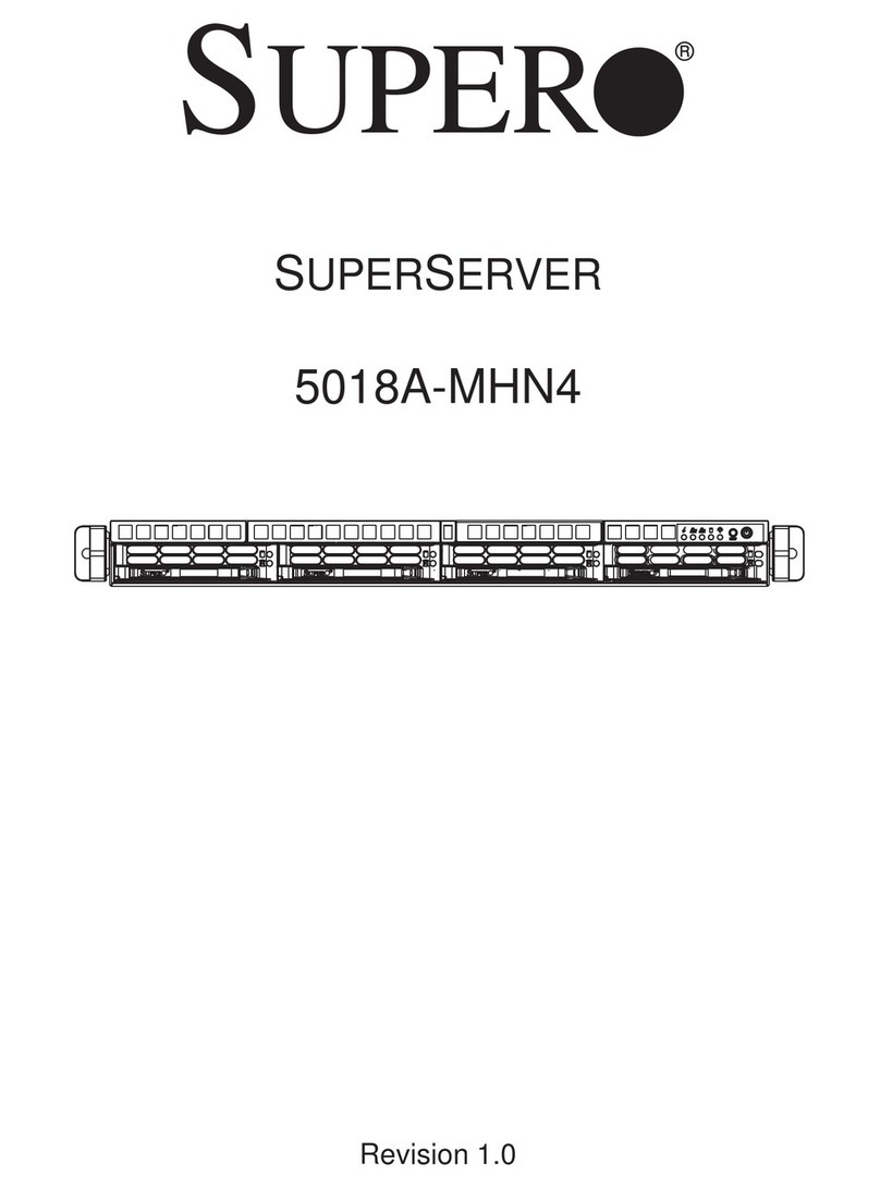 Supermicro SUPERSERVER 5018A-MHN4 user manual