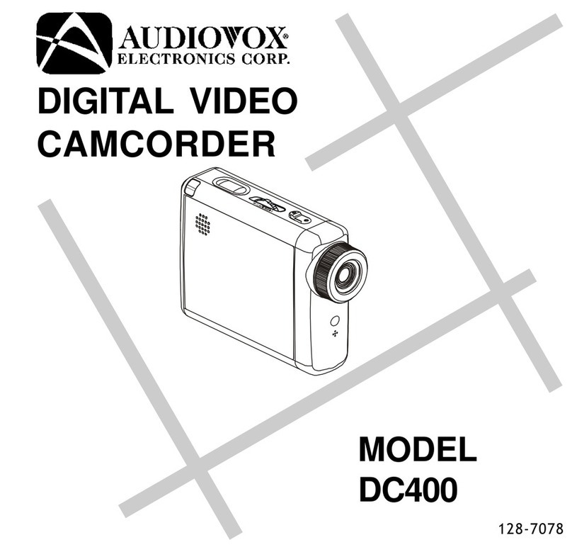 Audiovox DC400 User manual