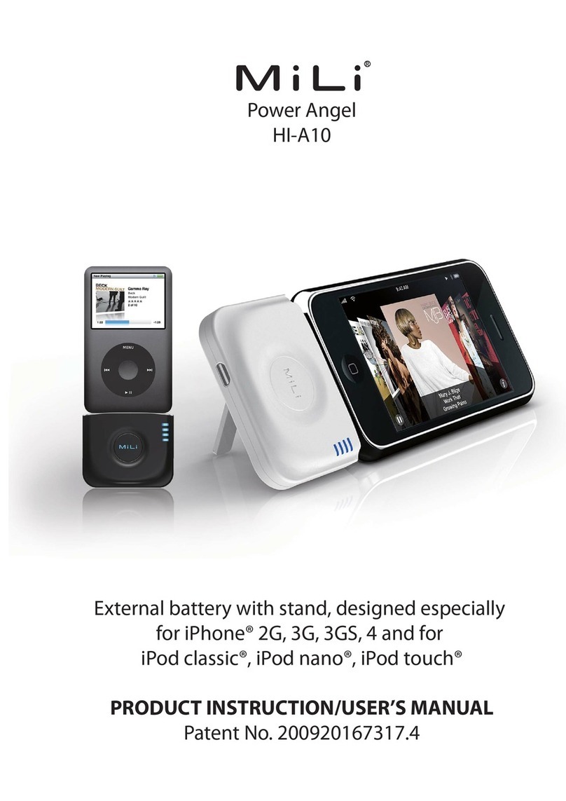 MiLi HI-A10 Power Angel user manual