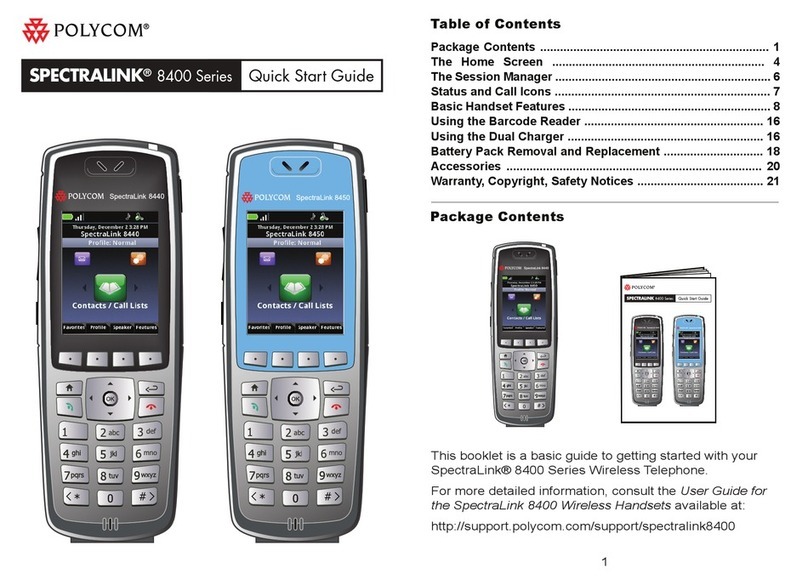 Polycom 8400 Series User manual