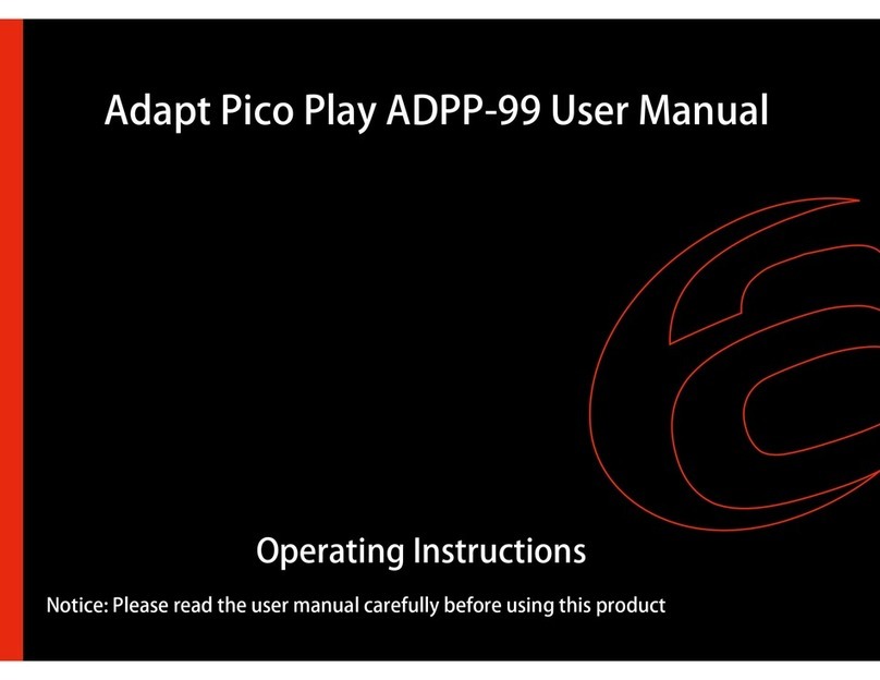 adapt Pico Play ADPP-99 user manual
