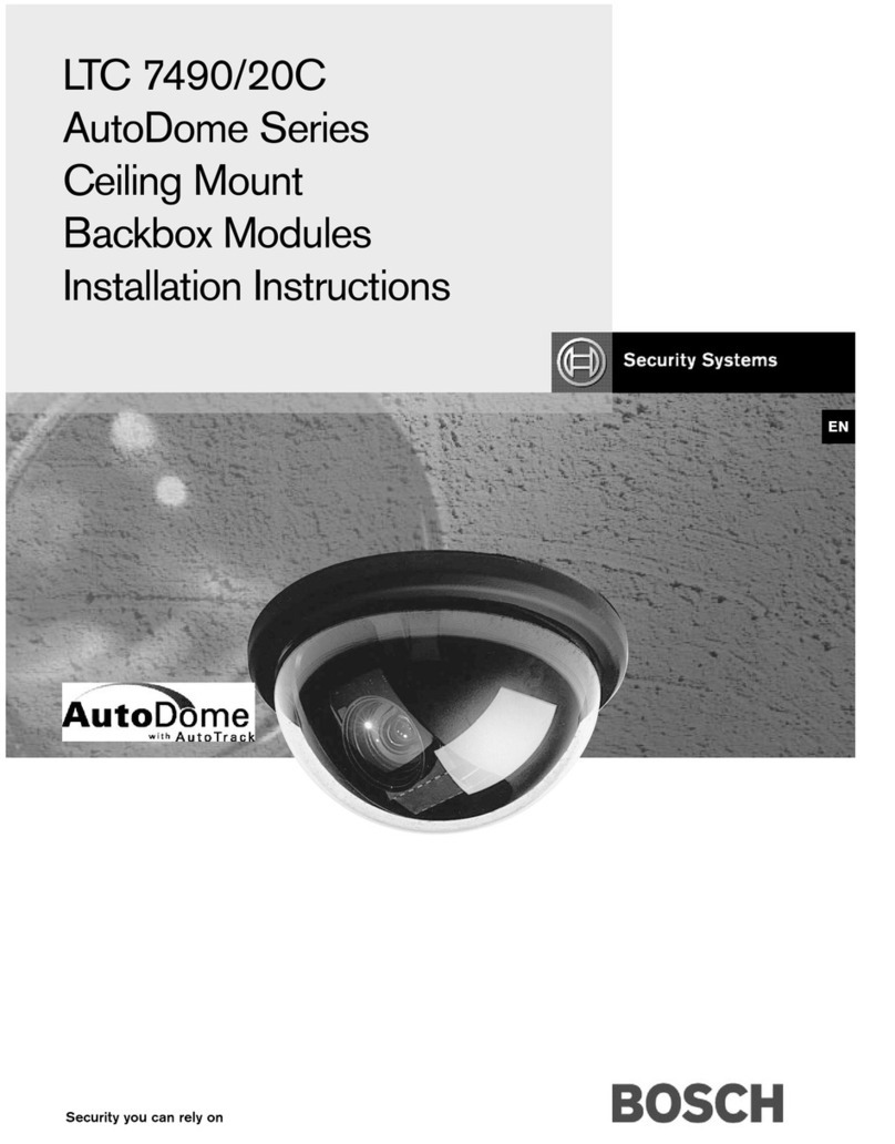 Bosch LTC 7490 User manual Bosch LTC 7490 User manual