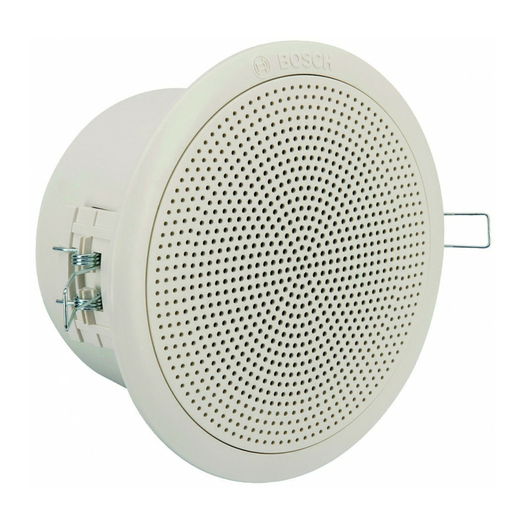 Bosch LC3-CBB Installation and operation manual Bosch LC3-CBB Installation and operation manual