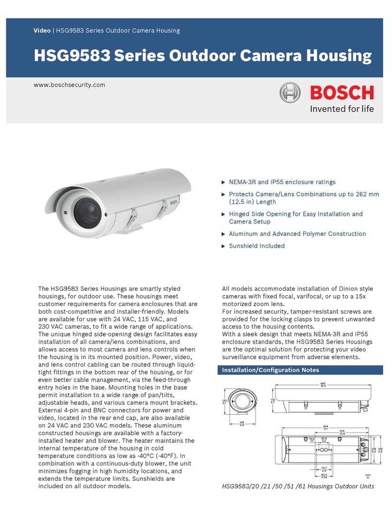 Bosch HSG9583 Series User manual