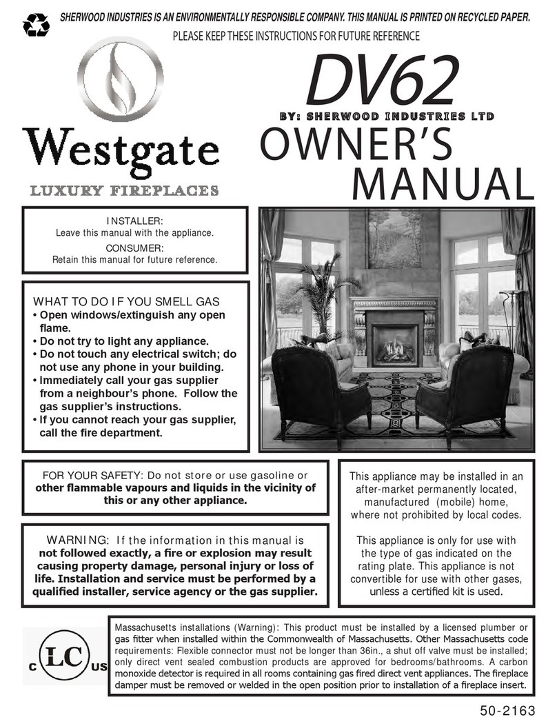Westgate DV62 owner's manual
