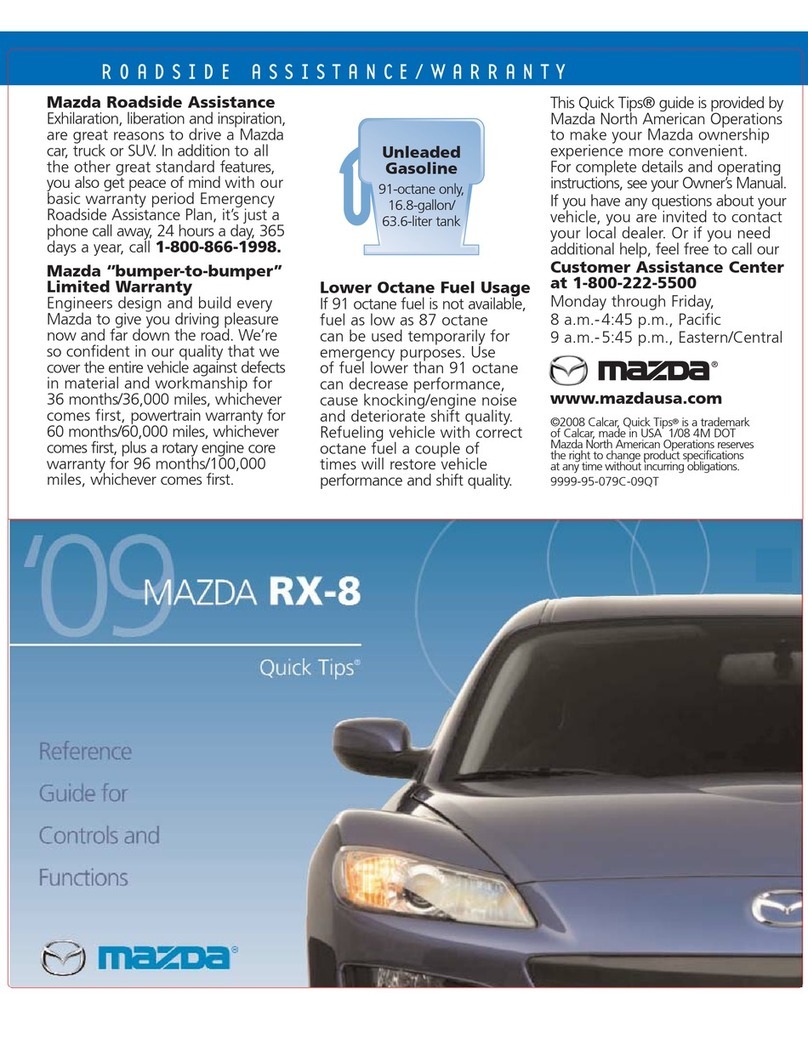 Mazda RX-8 Assembly instructions