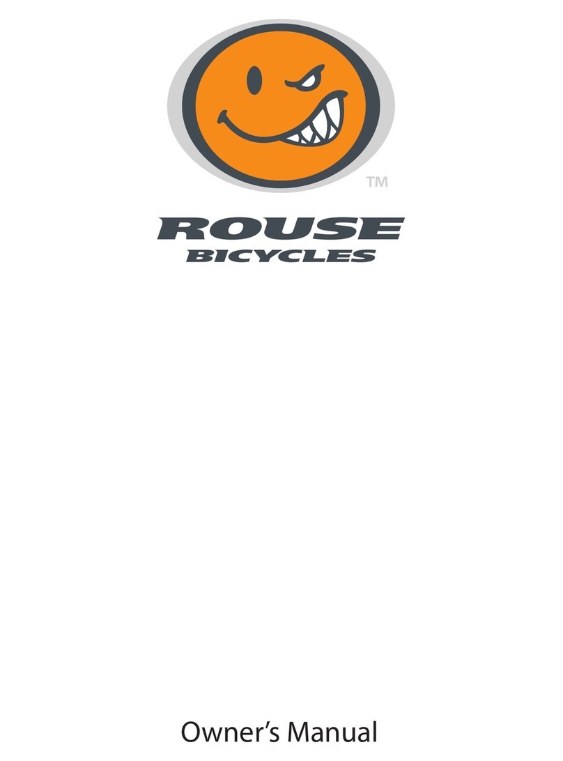 Rouse Bicycles Bicycle owner's manual