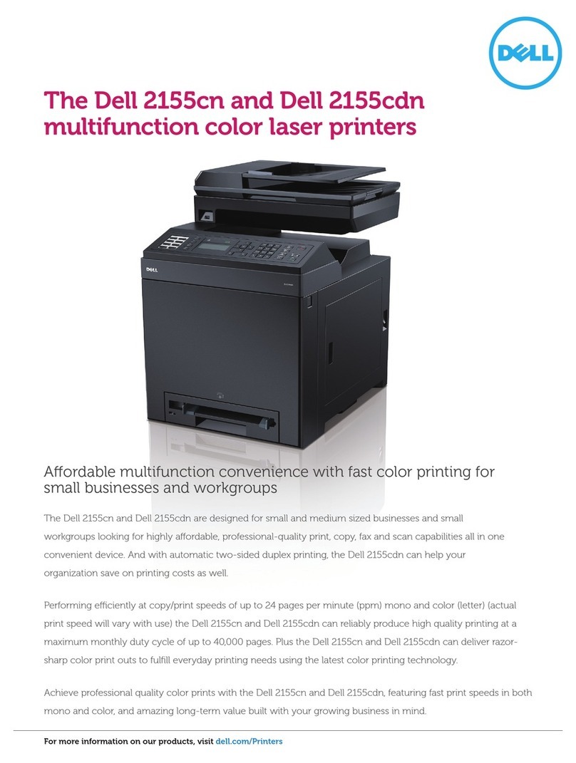Dell 2155cn User manual