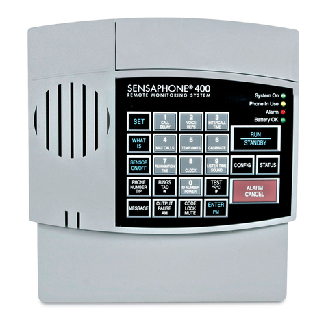 Sensaphone 400 user manual