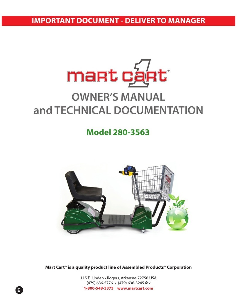 mart cart 1 280-3563 owner's manual