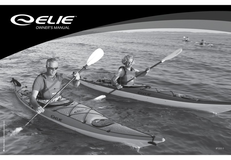 Elie Kayak owner's manual
