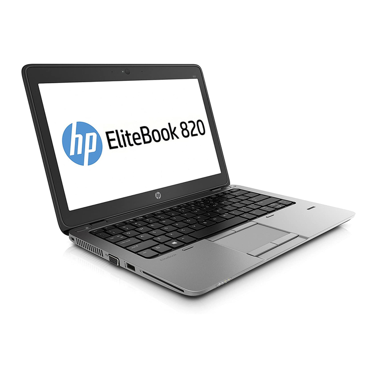 HP EliteBook 820 G1 Manual