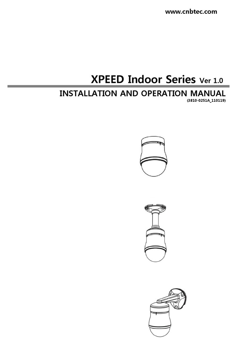 CNB XPEED Indoor Series User manual