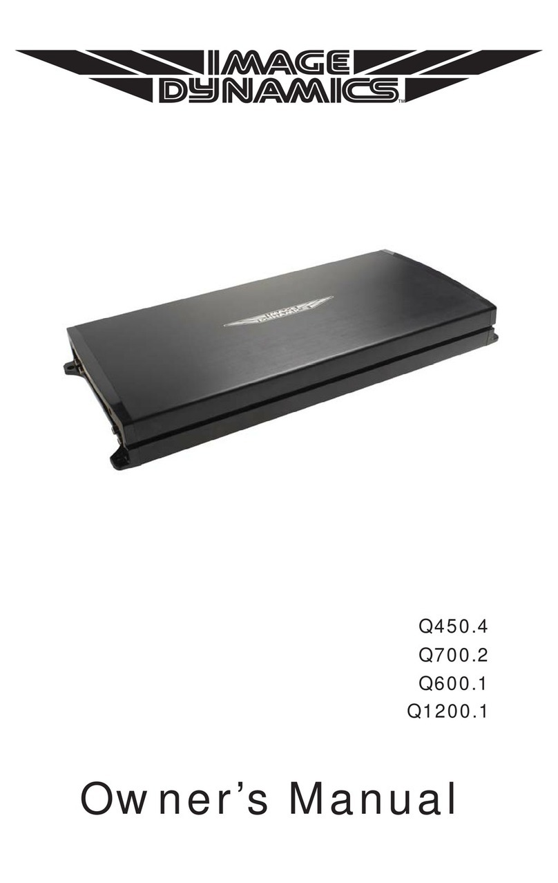 imaage dynamics Q450.4 owner's manual