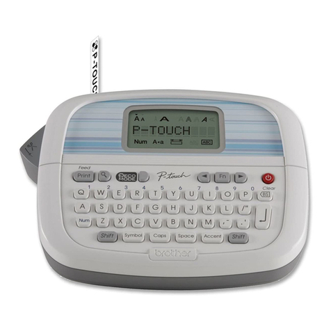 Brother PT-90 user guide