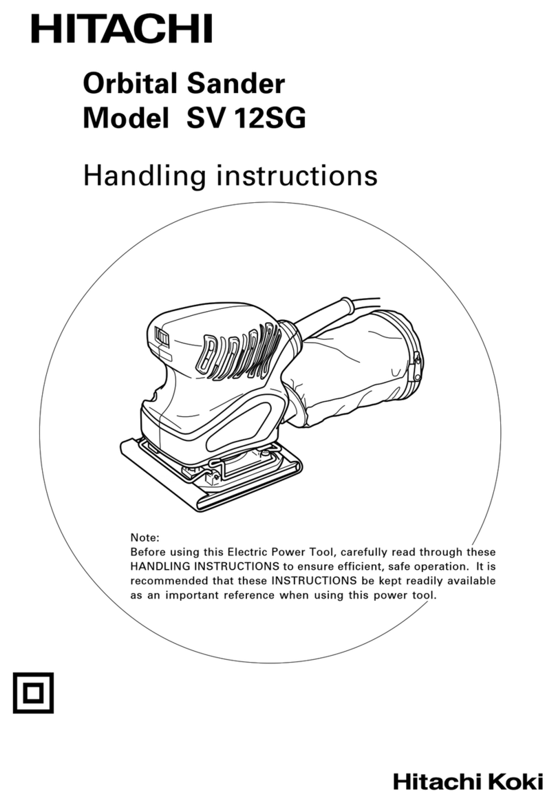 Hitachi SV12SG User manual