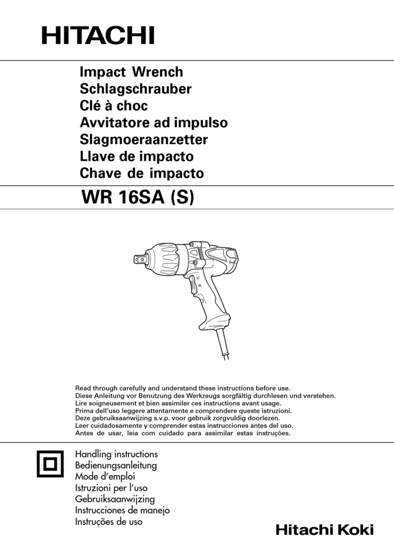 Hitachi WR 16SA S User manual