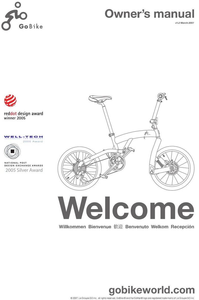 GoBike Welcome User manual