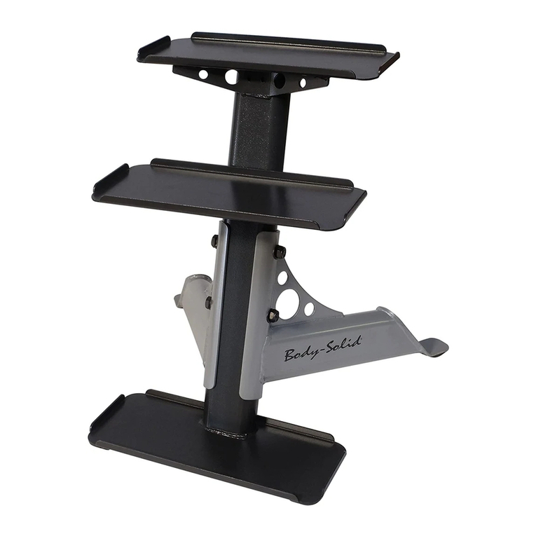 Body Solid GDKR50 User manual Body Solid GDKR50 User manual