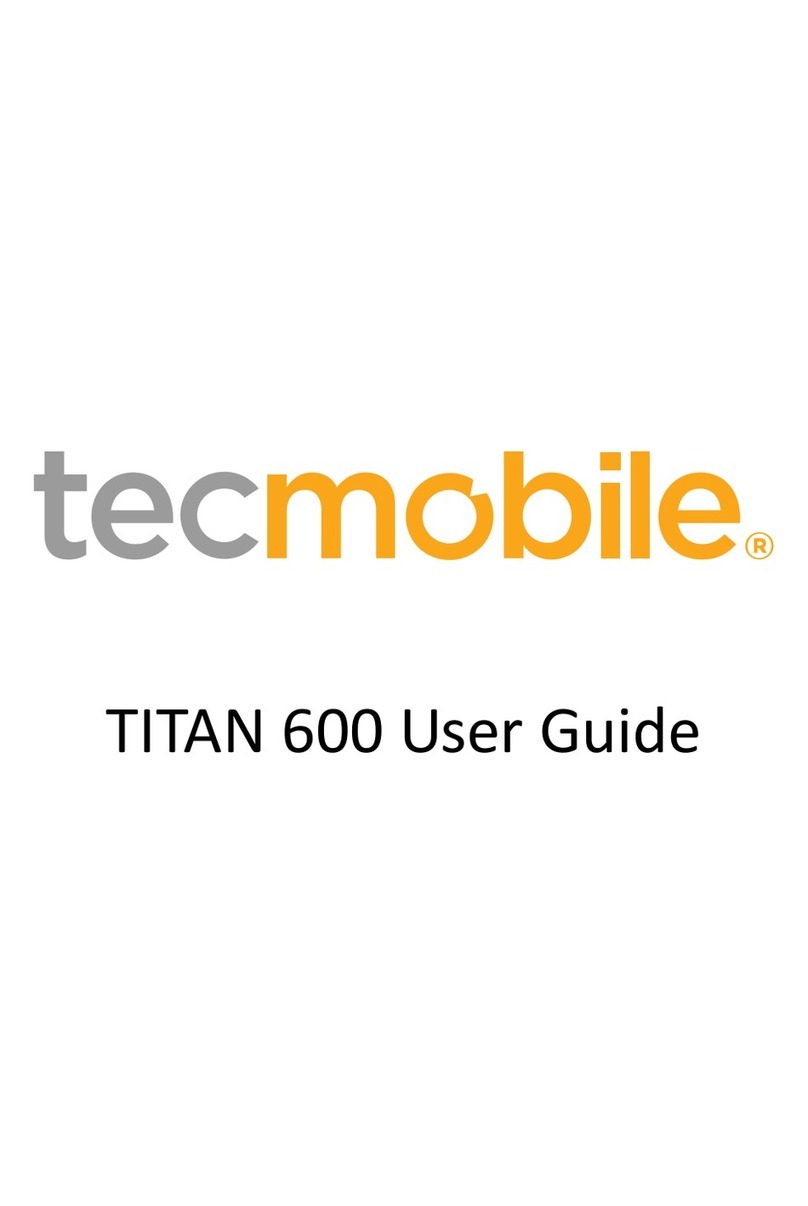 Tecmobile TITAN 600 User manual