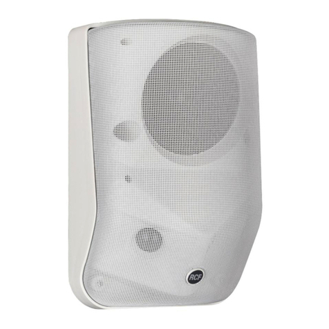 RCF MQ60H User manual