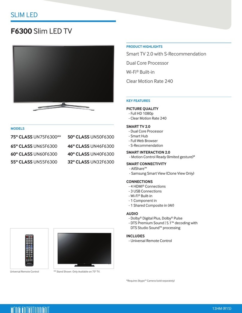 Samsung F6300 quick guide