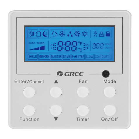 Gree XK41 owner's manual