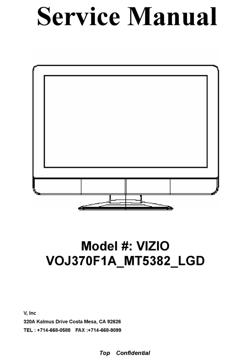 Vizio VOJ370F1A_MT5382_LGD User manual Vizio VOJ370F1A_MT5382_LGD User manual