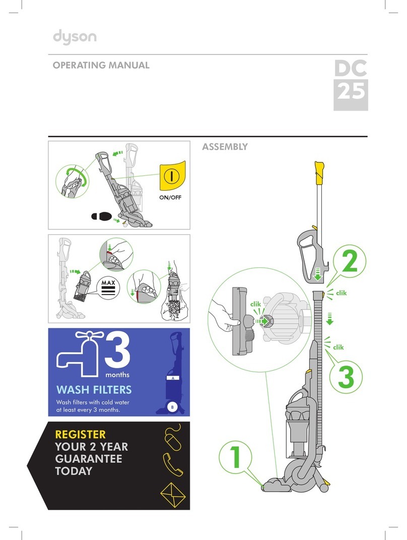 Dyson Ball DC25 operating manual