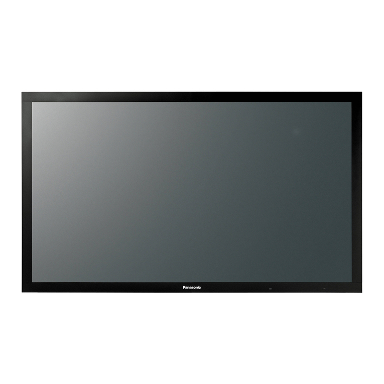 Panasonic TH-103PF12U Owner's manual