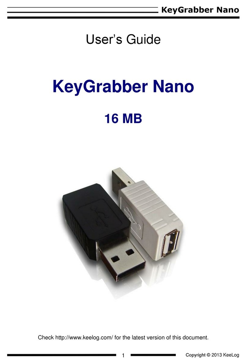 KeeLog 16 MB KeyGrabber Nano user guide