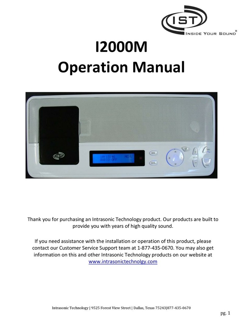 IST I2000M Operation manual