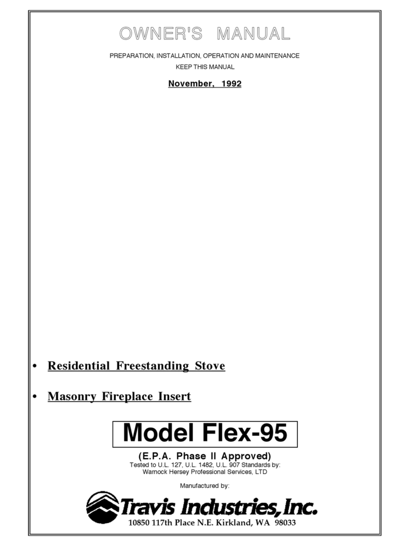 Travis Industries Flex-95 User manual