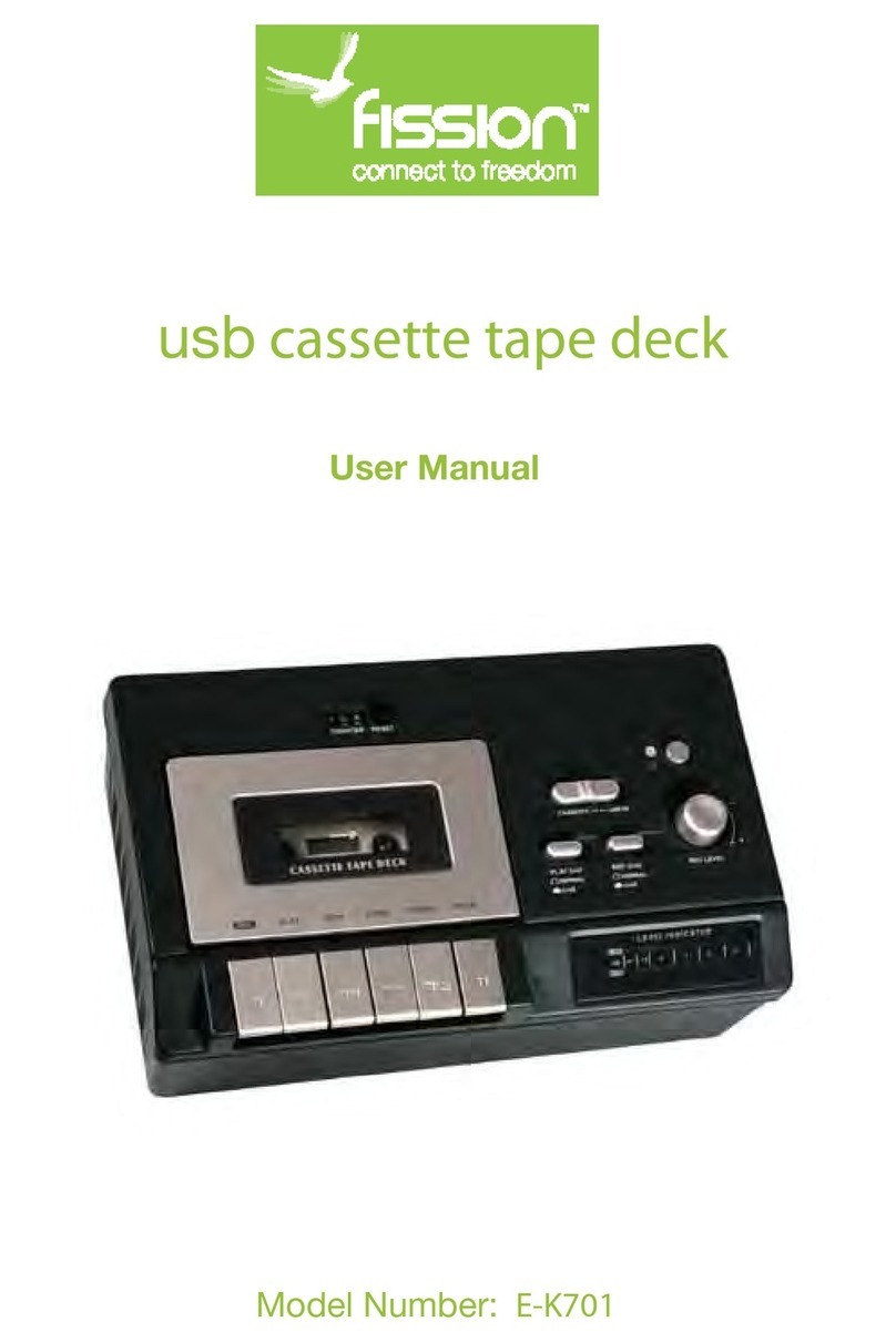 Fission E-K701 User manual