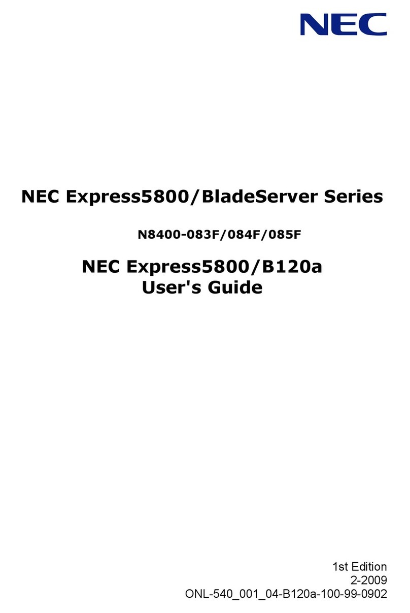 NEC Express5800/B120a user guide