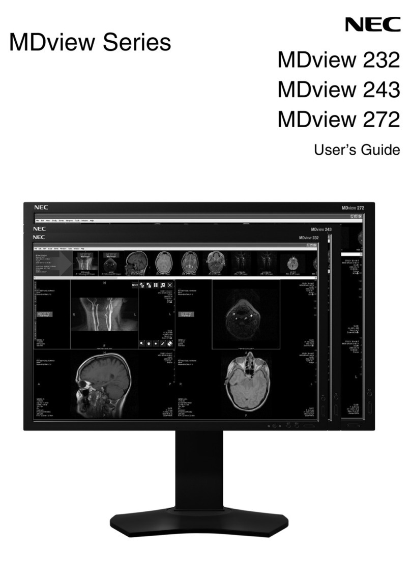 NEC MDview 243 User manual